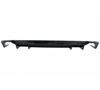 Diffuseur arrière noir brillant Audi A5 F5 (17-19) Look RS5 (version S-Line)
