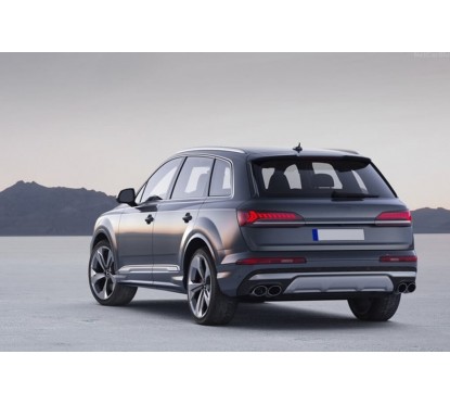 Diffuseur arrière + embouts d'échappements Audi Q7 4M (20+) Look SQ7
