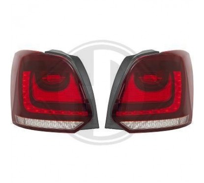 2x Feux arrières LED adaptable sur Volkswagen Polo V 6R (09-14)
