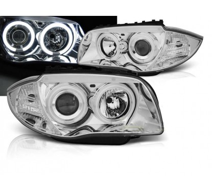 2x Phares Angel Eyes BMW Série 1 E87 E81 E82 E88 (04-11)