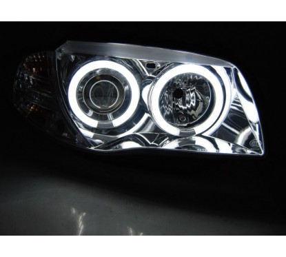 2x Phares Angel Eyes BMW Série 1 E87 E81 E82 E88 (04-11)