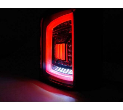 2x Feux arrières à LED fumés adaptable sur Vw T5 Transporter (03-15)
