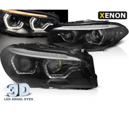 2x Phares avants Xénon LED BMW Série 5 F10 (10-13) Avec AFS