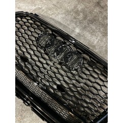 Calandre pour Audi A1 S1 Facelift Look RS1 Noir brillant (15-18)