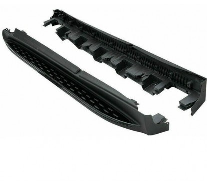 2x Marches pieds Noir brillant Mercedes GLE C292 Coupe (15-19)
