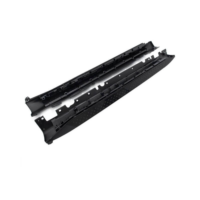 2x Marches pieds Noir brillant BMW X5 E70 (07-13)