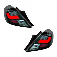 2x Feux arrières LED Opel Corsa D Noir (06-14) 3 portes