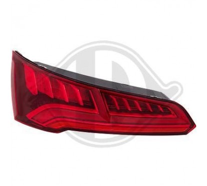Feux arrière gauche/conducteur à LED Audi Q5 (17-20)