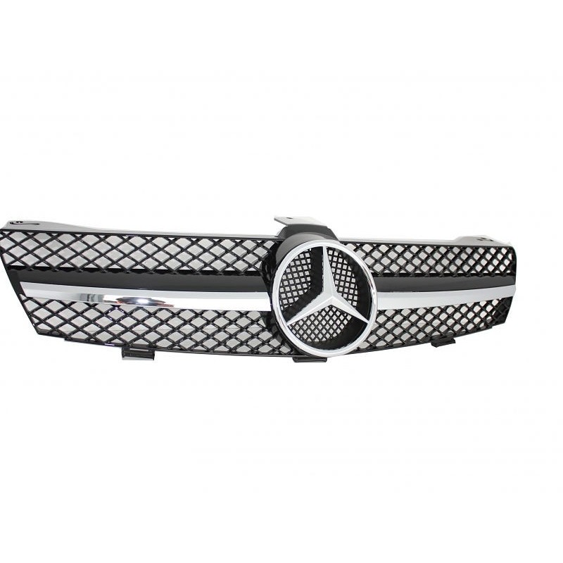 Calandre Mercedes CLS W219 AMG - modele chrome Calandre Mercedes CLS W219 AMG - modele chrome