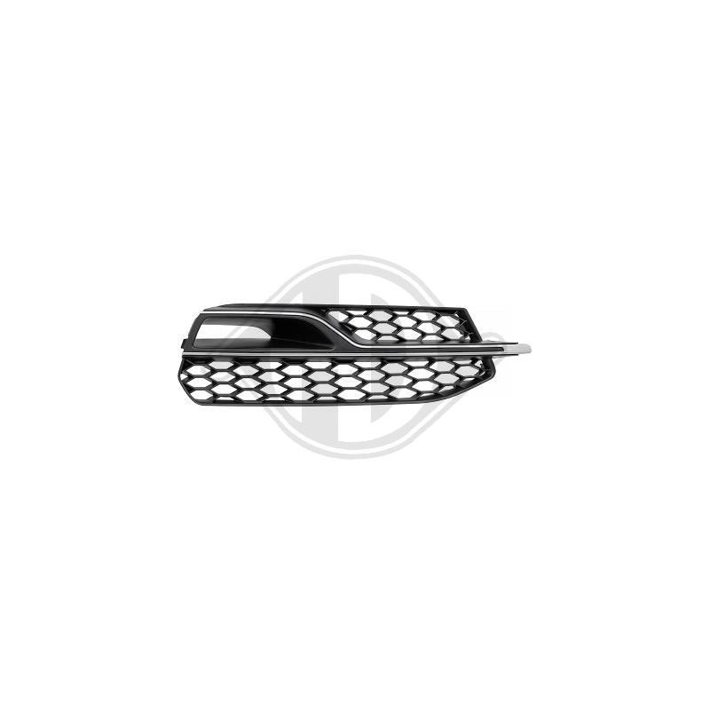 Grille anti brouillard droit adaptable sur Audi A3 8V Sline / S3 (12-16)