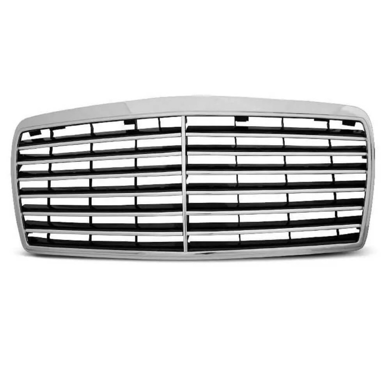 Calandre chrome adaptable sur Mercedes Classe E W124 (93-95)
