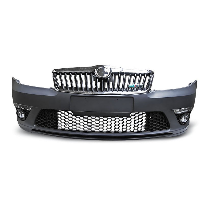 Pare choc avant Skoda Octavia II (09-13)