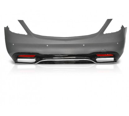 Pare-choc arrière Mercedes Classe S W222 (17-20) Look AMG