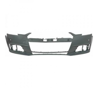 Pare choc avant adaptable sur Audi A4 B9 avec radars (15-18)