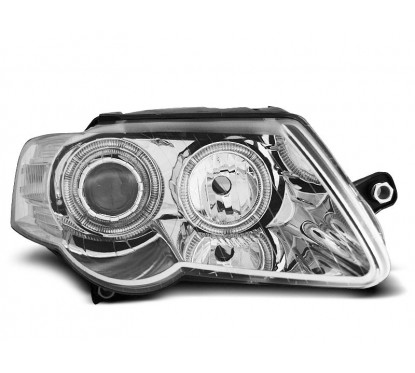 2x Phares avants adaptable sur Vw Passat B6 (05-10)