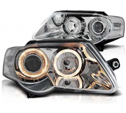 2x Phares avants adaptable sur Vw Passat B6 (05-10)