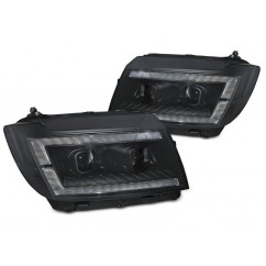 2x Phares avants à LED adaptable sur Volkswagen Crafter (17+)