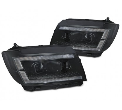 2x Phares avants à LED adaptable sur Volkswagen Crafter (17+)