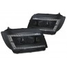 2x Phares avants à LED adaptable sur Volkswagen Crafter (17+)