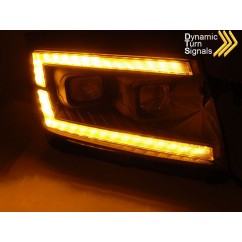 2x Phares avants à LED adaptable sur Volkswagen Crafter (17+)