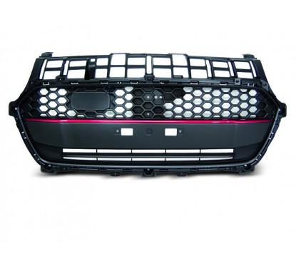 Calandre sport Suzuki Swift (17-20) noir et rouge