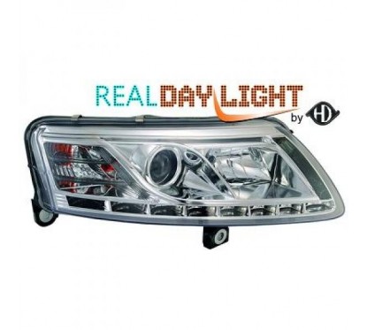 2x Phares Xenon adaptables sur Audi A6 (04-08)