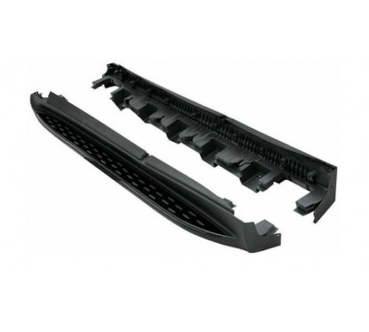 2x Marches Pieds Noir Mercedes GLC X253 C253 (15-23)