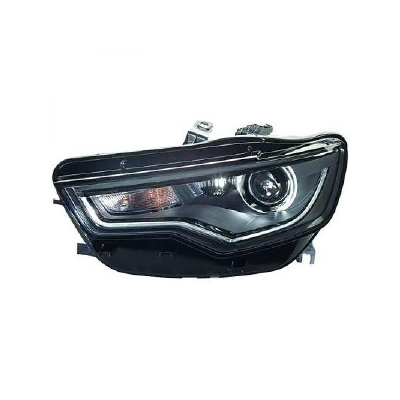 Phare Bi-Xenon gauche/conducteur adaptable sur Audi A6 avec feux de virage (10-14)