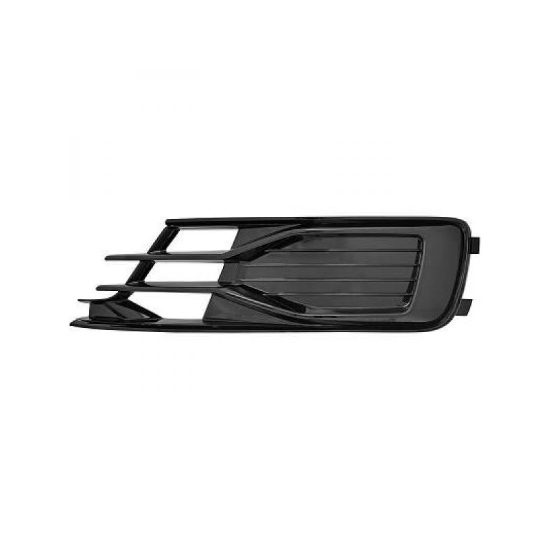 Grille de pare choc avant noir gauche/conducteur adaptable sur Audi A6 (14-16)
