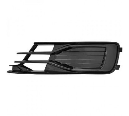 Grille de pare choc avant noir gauche/conducteur adaptable sur Audi A6 (14-16)