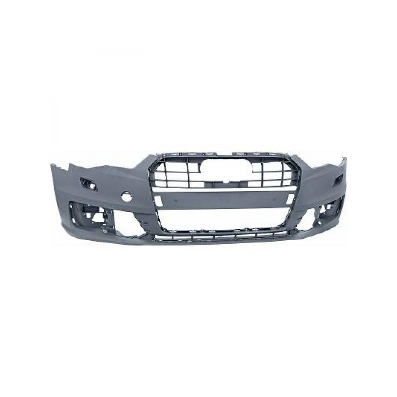 Pare choc avant adaptable sur Audi A6 avec lave phares (14-18)