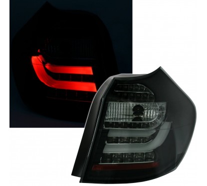 2x Feux arrière BMW Série 1 E87 Noir (04-07)
