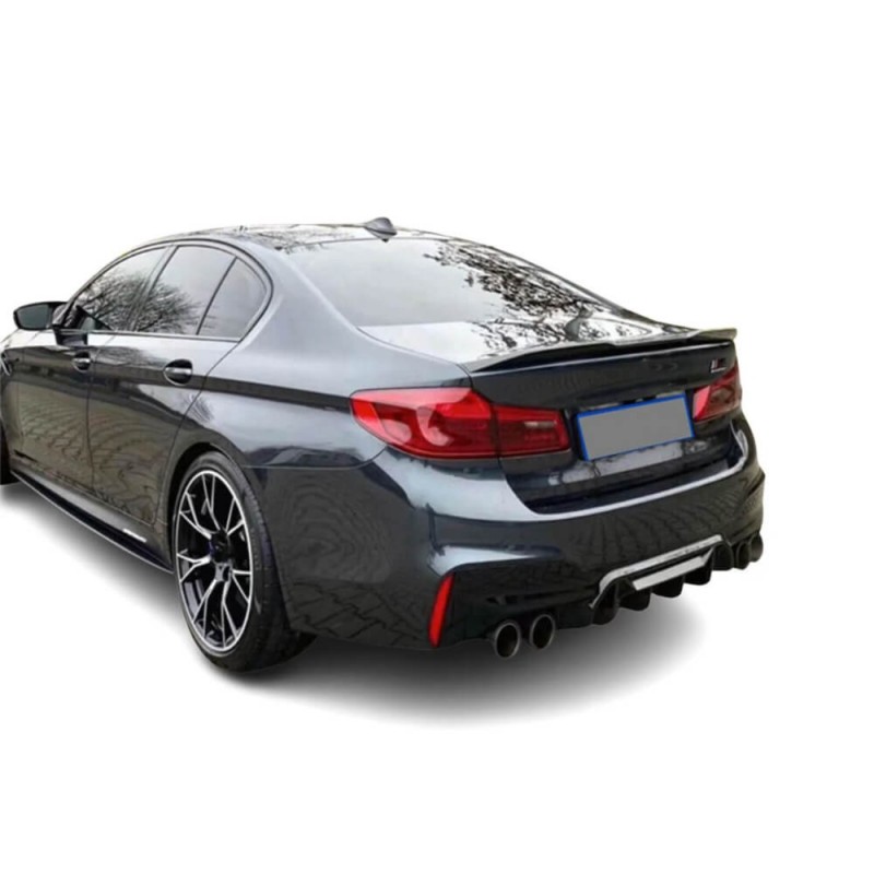 Becquet noir brillant BMW Série 5 G30 Look M Performance (17+)