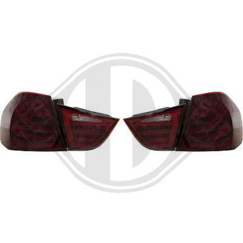 2x Feux arrières rouge fumé BMW Série 3 E90 (09-12)