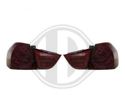 2x Feux arrières rouge fumé BMW Série 3 E90 (09-12)