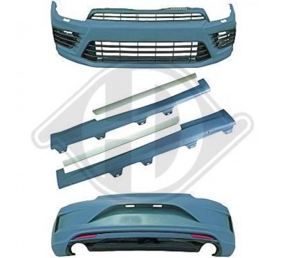 Kit carrosserie adaptable sur Volkswagen Scirocco Look R (14-17)