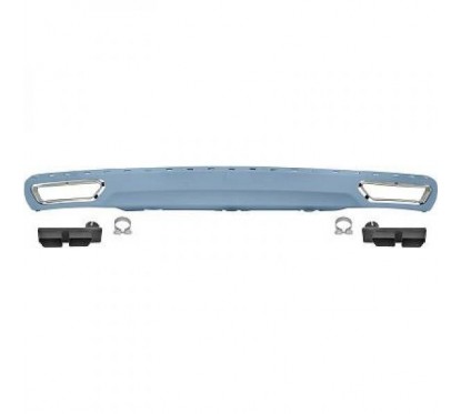 Diffuseur arrière + embouts d'échappements Audi A6 S-Line Design (11-14) avec pare choc standard