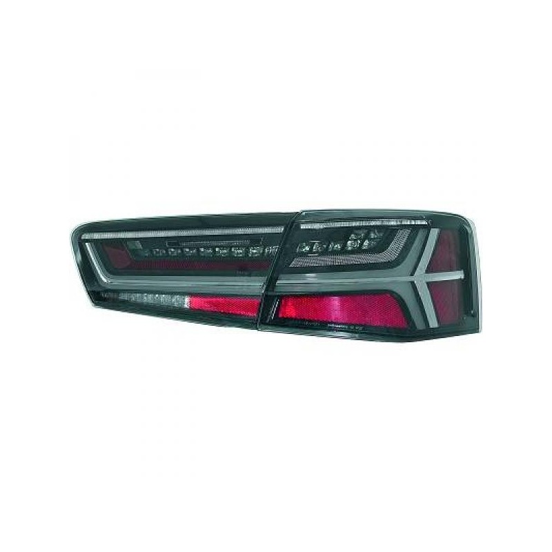 2x Feux arrières gris fumé Full LED Audi A6 C7 (11-15)