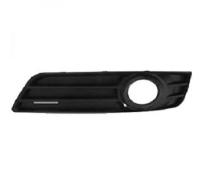 Grille de pare choc avant noir gauche/conducteur adaptable sur Audi A3 avec antibrouillards (08-10)