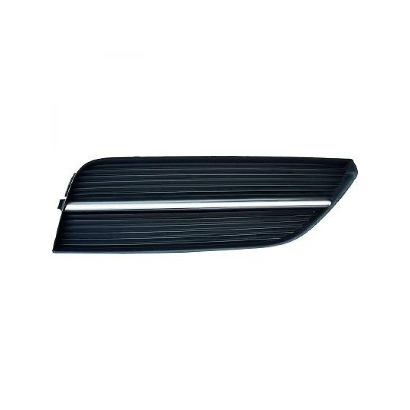 Grille de pare choc avant noir et chrome droit/passager adaptable sur Audi A3 (12-16) Grille de pare choc avant noir et chrome droit/passager adaptable sur Audi A3 (12-16)