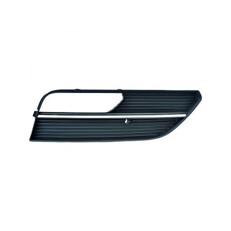 Grille de pare choc avant noir et chrome droit/passager adaptable sur Audi A3 avec antibrouillards (12-16) Grille de pare choc avant noir et chrome droit/passager adaptable sur Audi A3 avec antibrouillards (12-16)