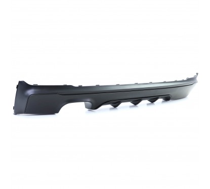 Diffuseur arrière Noir mat BMW Série 2 F22 F23 Look M Performance 13+ (sortie 2)