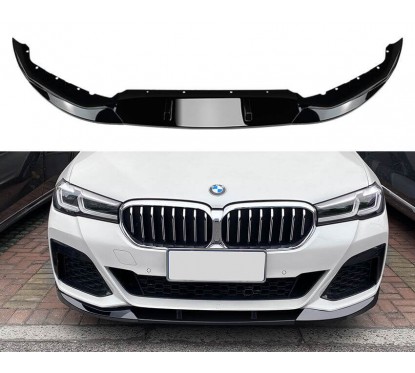 Rajout de pare-choc avant noir brillant BMW série 5 G30 G31 (20+) Avec Pack M