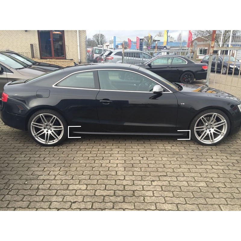 2x Bas de caisse Audi A5 coupe et cabriolet Sline (07-16)