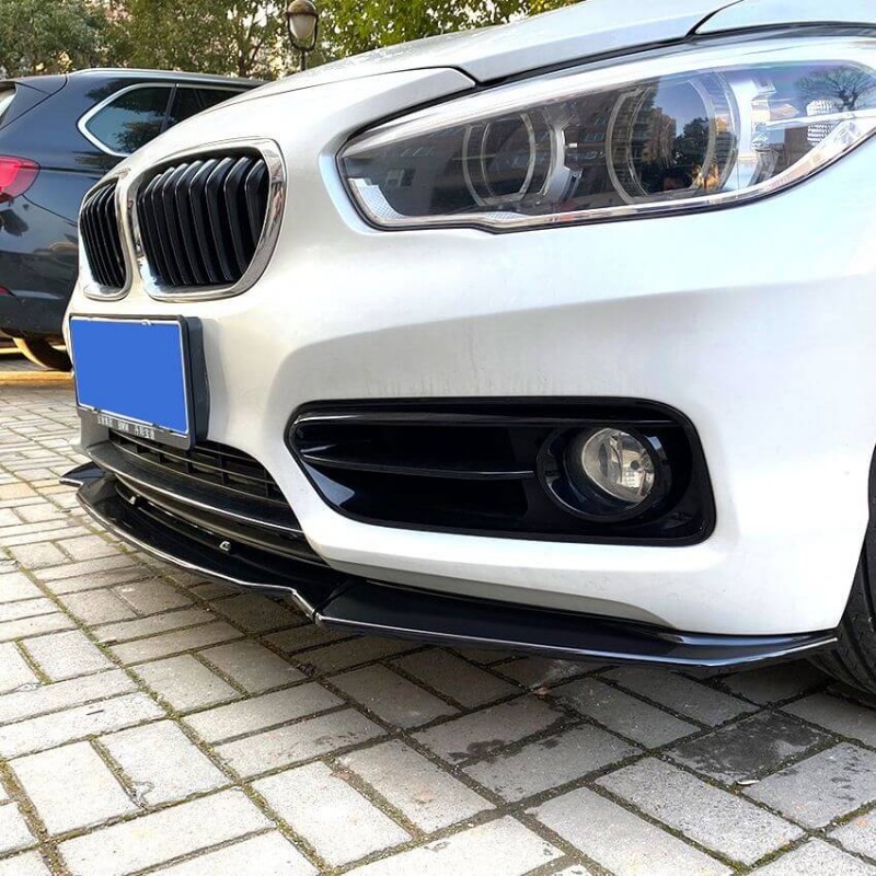 Rajout de pare choc noir brillant BMW Série 1 F20/F21 Pack Urban (15-19)