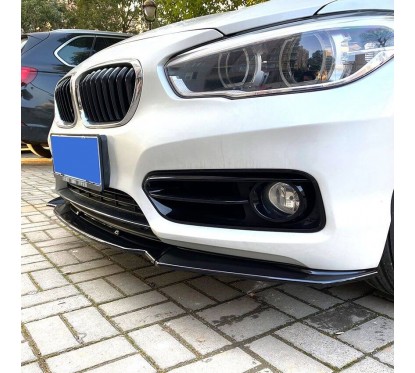 Rajout de pare choc noir brillant BMW Série 1 F20/F21 Pack Urban (15-19)