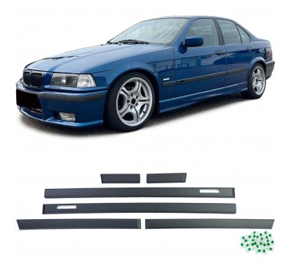 Baguettes de portes BMW Série 3 E36 Berline, Touring (90-99)