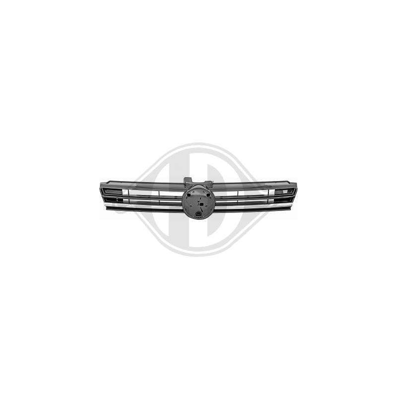 Calandre adaptable sur Golf VII 7.5 noir et chrome Facelift (17-20)