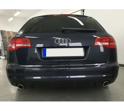 Diffuseur arriere Audi A6 C6 RS6 Look (1+1) 08-11