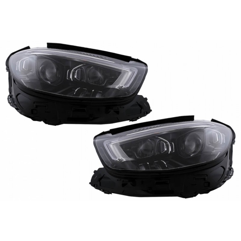 2x phares avants conversion en Facelift pour Mercedes Classe E W213 (16-19)